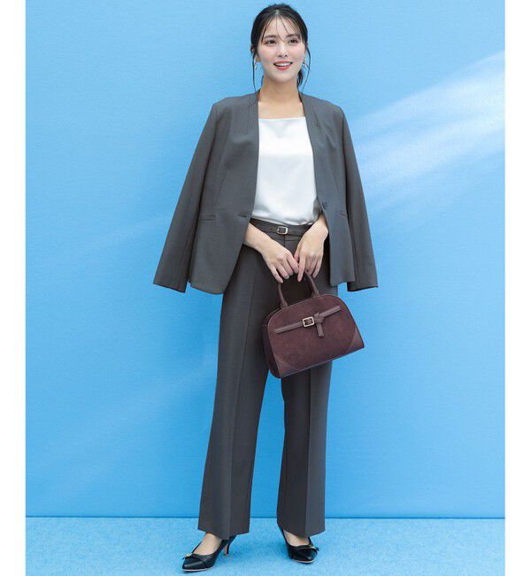 ANY SIS「ウーステッドエステル ワイドパンツ」|その他|
