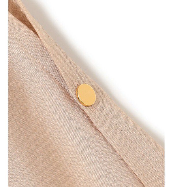 BEIGE,「【Precious掲載】PERIDOT / 2WAYスリーブ ドレープブラウス」|シャツ・ブラウス|