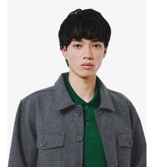 LACOSTE「ウールブレンド3レイヤージャケット」|その他|