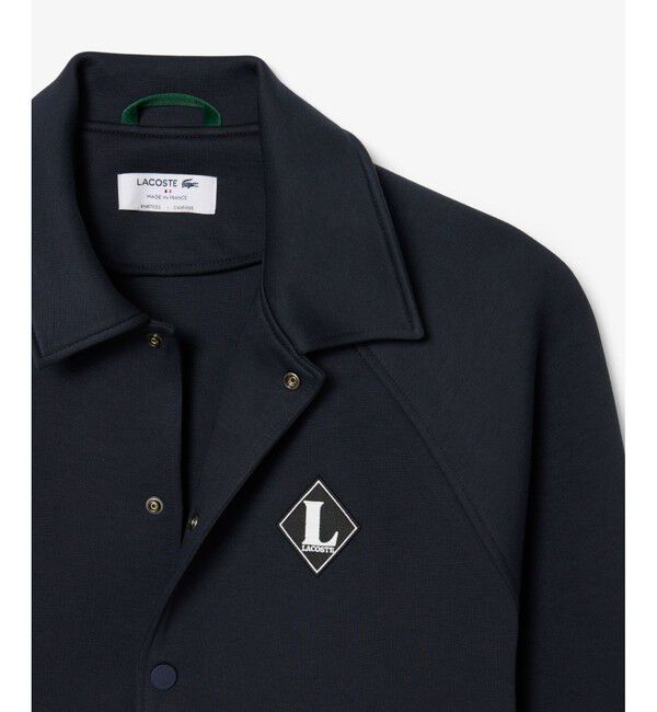 LACOSTE「フランスメイド レトロバッジジャケット」|ブルゾン・スタジャン|