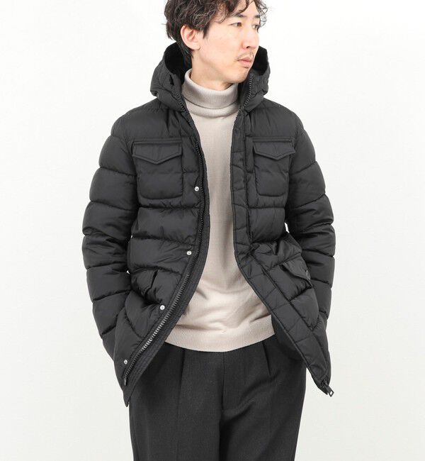 NOLLEY'S goodman「【HERNO/ヘルノ】4ポケットHOOD DOWN JACKET フードダウンジャケット 25AW」|ダウン|ブラック