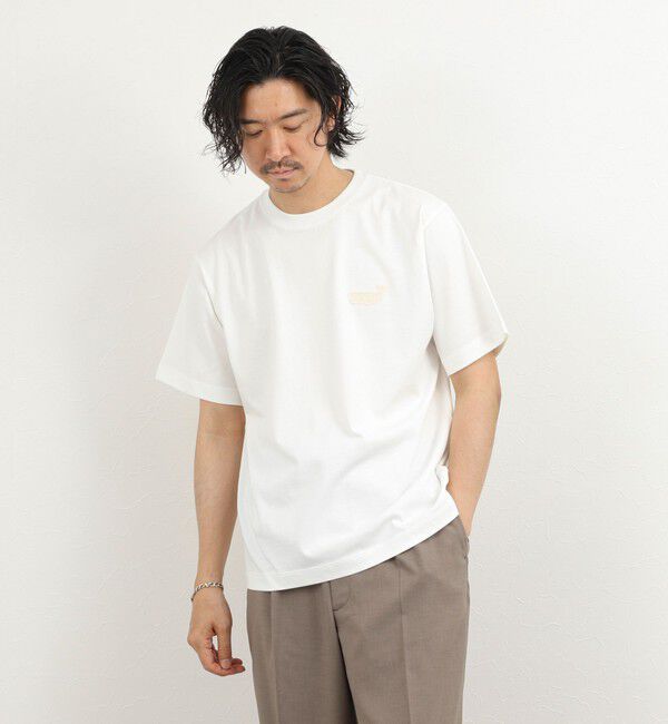NOLLEY'S goodman「クジラアップリケTシャツ 26SS」|Tシャツ・カットソー|
