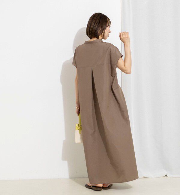 NOLLEY'S「【WEB＆一部店舗限定カラー】ウォッシャブルエクセルテックタンブラースタンドカラースキッパーワンピース」|ワンピース|