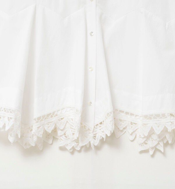 NOLLEY'S「【MARILYN MOON/マリリーンムーン】2WAY handkerchief hem blouse」|シャツ・ブラウス|