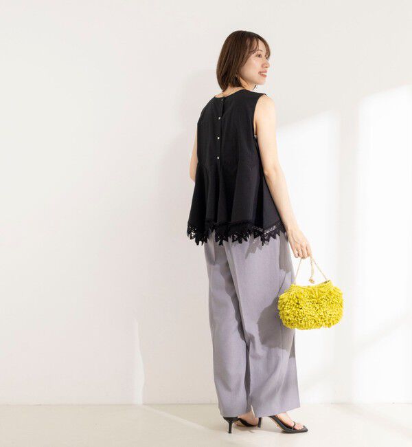 NOLLEY'S「【MARILYN MOON/マリリーンムーン】2WAY handkerchief hem blouse」|シャツ・ブラウス|