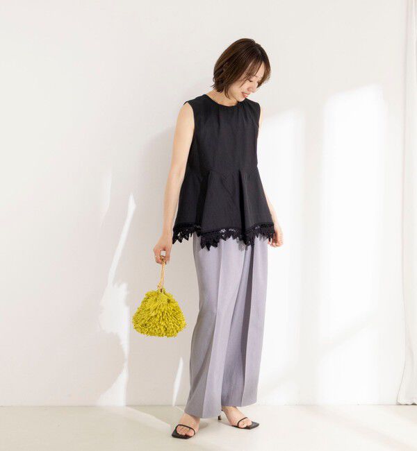 NOLLEY'S「【MARILYN MOON/マリリーンムーン】2WAY handkerchief hem blouse」|シャツ・ブラウス|