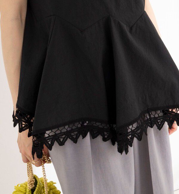NOLLEY'S「【MARILYN MOON/マリリーンムーン】2WAY handkerchief hem blouse」|シャツ・ブラウス|