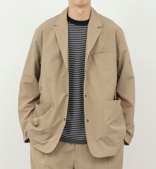 NOLLEY'S goodman「《セットアップ対応》【NANGA】DotAir COMFY JACKET 26SS」|テーラードジャケット|ベージュ