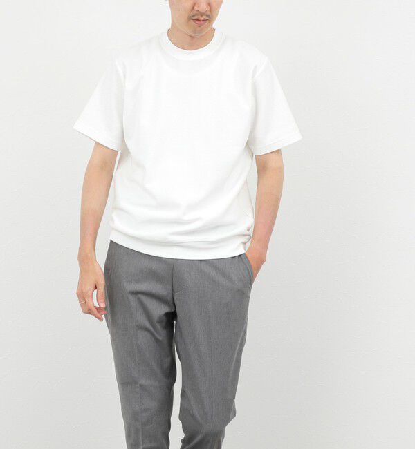 NOLLEY'S goodman「《ビジカジ対応》ローゼンジカノコ 抗菌防臭CN ドレスTシャツ 26SS」|Tシャツ・カットソー|
