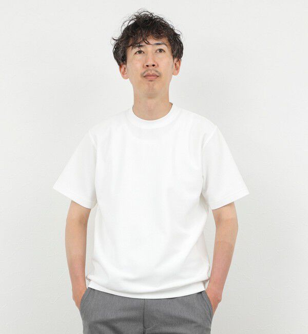 NOLLEY'S goodman「《ビジカジ対応》ローゼンジカノコ 抗菌防臭CN ドレスTシャツ 26SS」|Tシャツ・カットソー|
