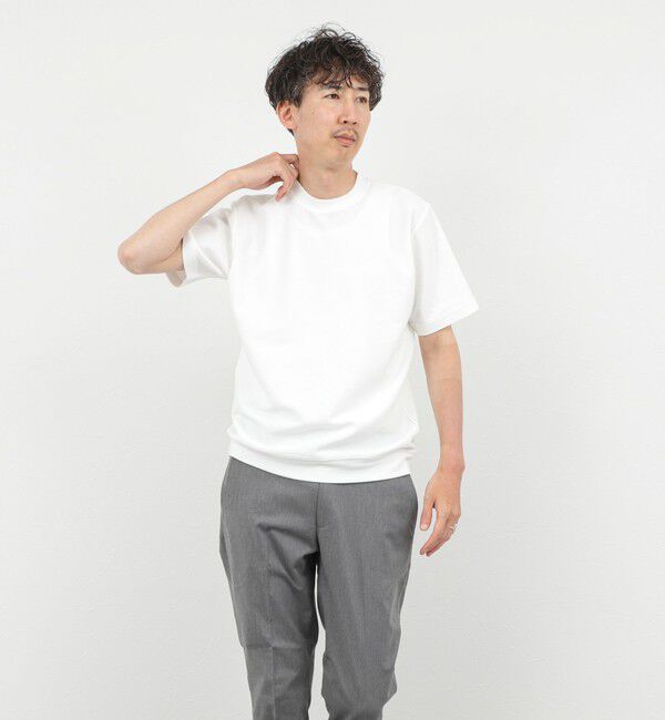NOLLEY'S goodman「《ビジカジ対応》ローゼンジカノコ 抗菌防臭CN ドレスTシャツ 26SS」|Tシャツ・カットソー|