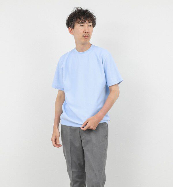 NOLLEY'S goodman「《ビジカジ対応》ローゼンジカノコ 抗菌防臭CN ドレスTシャツ 26SS」|Tシャツ・カットソー|