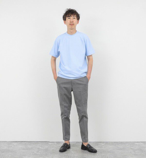 NOLLEY'S goodman「《ビジカジ対応》ローゼンジカノコ 抗菌防臭CN ドレスTシャツ 26SS」|Tシャツ・カットソー|
