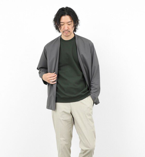 NOLLEY'S goodman「《ビジカジ対応》ローゼンジカノコ 抗菌防臭CN ドレスTシャツ 26SS」|Tシャツ・カットソー|