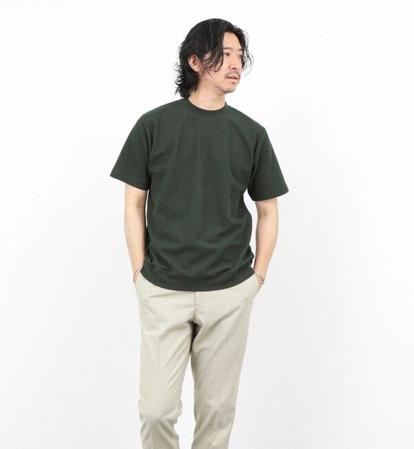 NOLLEY'S goodman「《ビジカジ対応》ローゼンジカノコ 抗菌防臭CN ドレスTシャツ 26SS」|Tシャツ・カットソー|