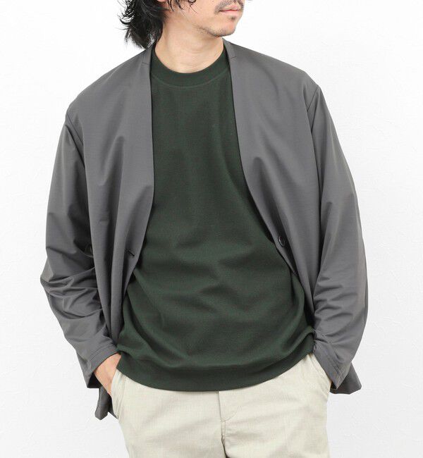 NOLLEY'S goodman「《ビジカジ対応》ローゼンジカノコ 抗菌防臭CN ドレスTシャツ 26SS」|Tシャツ・カットソー|