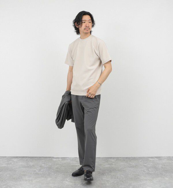 NOLLEY'S goodman「《ビジカジ対応》ローゼンジカノコ 抗菌防臭CN ドレスTシャツ 26SS」|Tシャツ・カットソー|