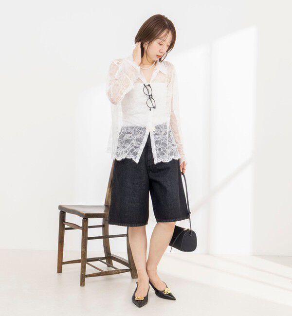 Rie Miller「【RM denim】ハーフパンツデニム」|その他|