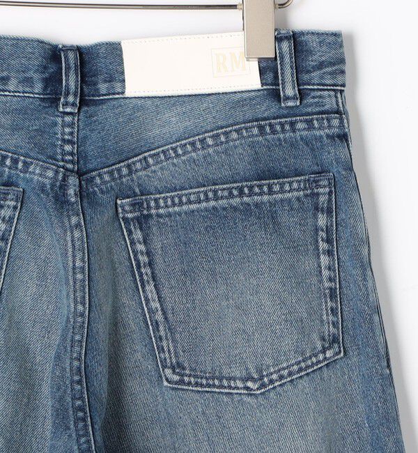 Rie Miller「《4サイズ展開》【RM denim】ルーズワイドデニム」|デニム|