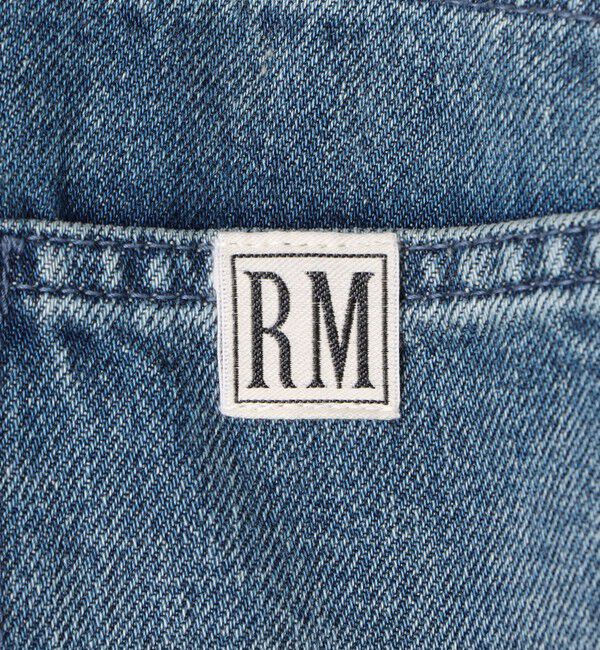 Rie Miller「《4サイズ展開》【RM denim】ルーズワイドデニム」|デニム|
