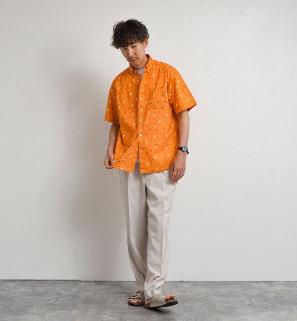 NOLLEY'S goodman「総柄BDシャツ 26SS」|シャツ・ブラウス|