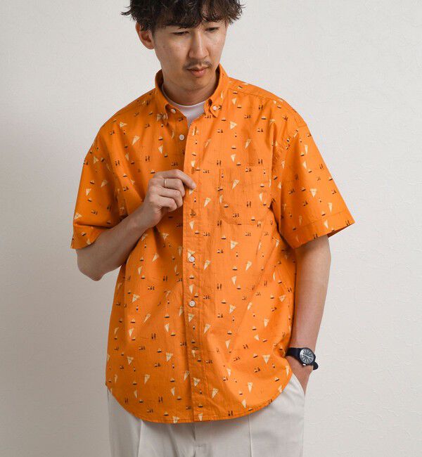 NOLLEY'S goodman「総柄BDシャツ 26SS」|シャツ・ブラウス|
