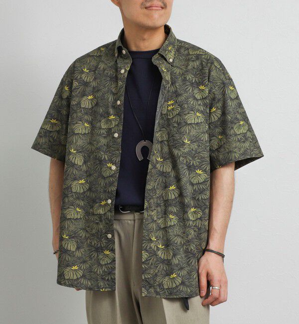 NOLLEY'S goodman「総柄BDシャツ 26SS」|シャツ・ブラウス|