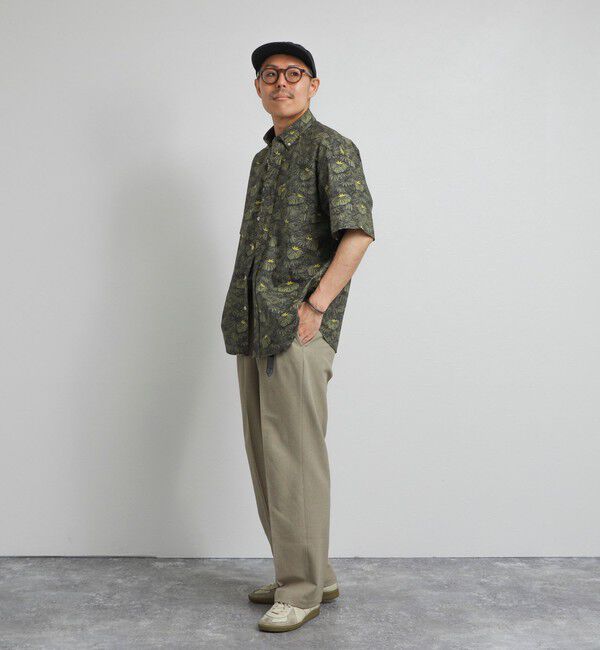 NOLLEY'S goodman「総柄BDシャツ 26SS」|シャツ・ブラウス|
