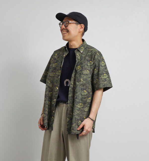 NOLLEY'S goodman「総柄BDシャツ 26SS」|シャツ・ブラウス|