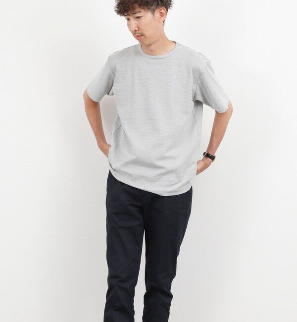 NOLLEY'S goodman「【BECシリーズ】立体ボーダーTシャツ」|Tシャツ・カットソー|