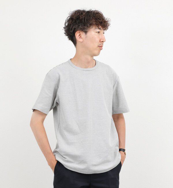 NOLLEY'S goodman「【BECシリーズ】立体ボーダーTシャツ」|Tシャツ・カットソー|