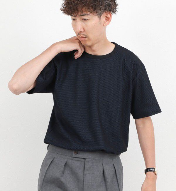 NOLLEY'S goodman「【BECシリーズ】立体ボーダーTシャツ」|Tシャツ・カットソー|