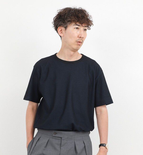 NOLLEY'S goodman「【BECシリーズ】立体ボーダーTシャツ」|Tシャツ・カットソー|