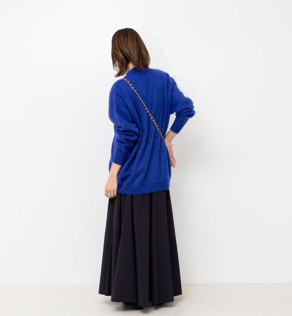 Laraaji「カシミヤファー加工Vネックカーディガン」|カーディガン|