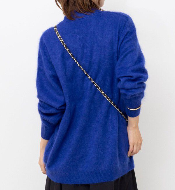 Laraaji「カシミヤファー加工Vネックカーディガン」|カーディガン|