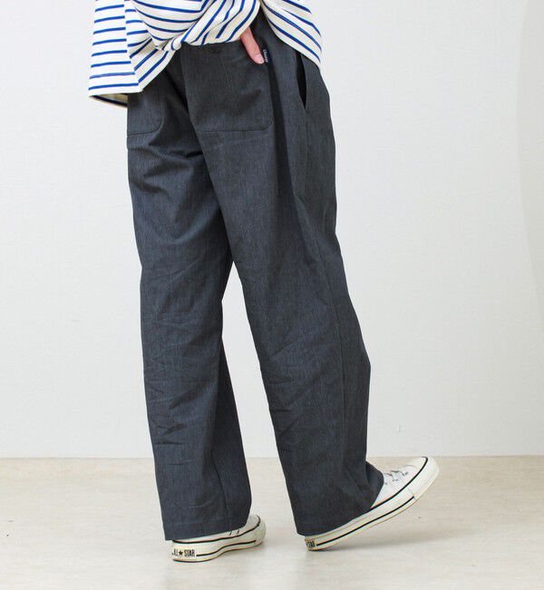 GLOSTER「【人気シリーズ/UNISEX/5色展開】GOODNESS イージーパンツ 無地/迷彩」|チノ|