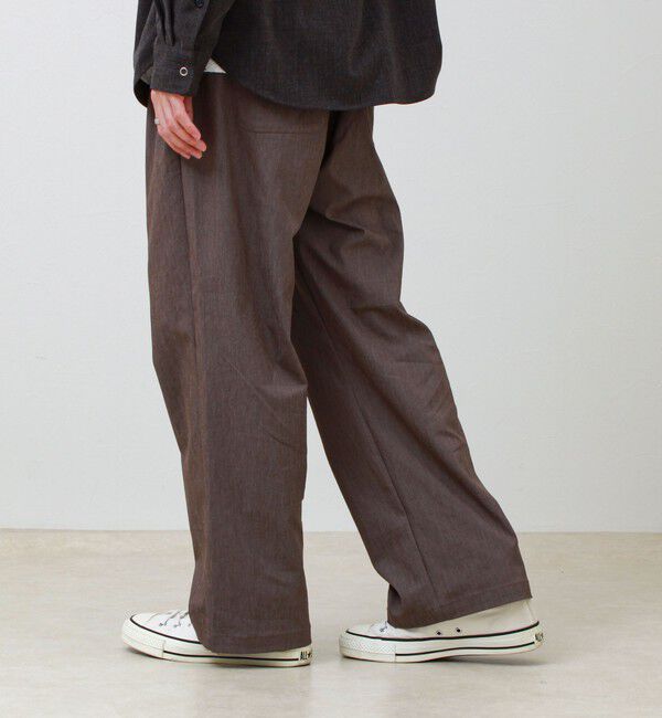 GLOSTER「【人気シリーズ/UNISEX/5色展開】GOODNESS イージーパンツ 無地/迷彩」|チノ|