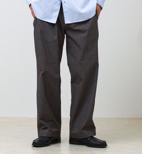 GLOSTER「【人気シリーズ/UNISEX/5色展開】GOODNESS イージーパンツ 無地/迷彩」|チノ|