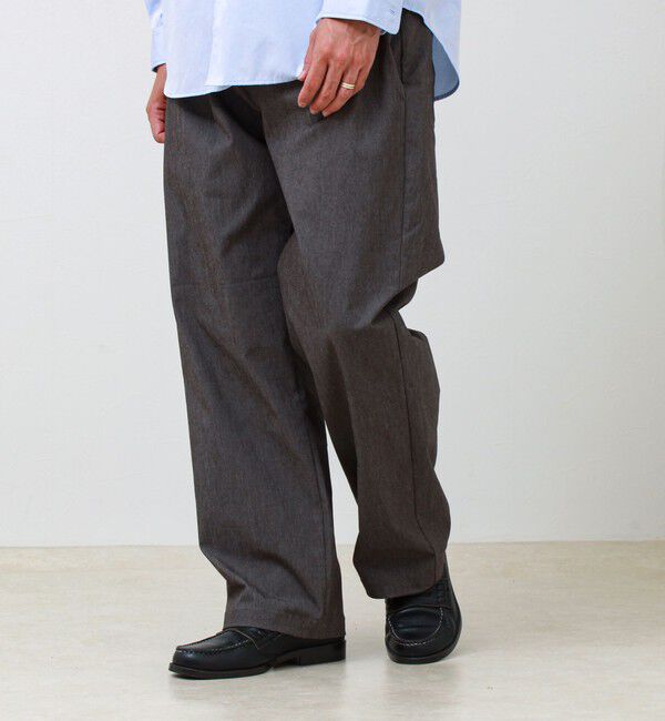 GLOSTER「【人気シリーズ/UNISEX/5色展開】GOODNESS イージーパンツ 無地/迷彩」|チノ|