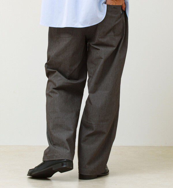 GLOSTER「【人気シリーズ/UNISEX/5色展開】GOODNESS イージーパンツ 無地/迷彩」|チノ|