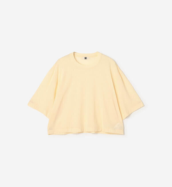 UNFIL「UNFIL | コットンジャージー シアー半袖Tシャツ WOMEN」|Tシャツ・カットソー|