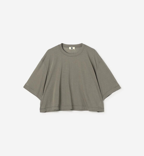 UNFIL「UNFIL | コットンジャージー シアー半袖Tシャツ WOMEN」|Tシャツ・カットソー|