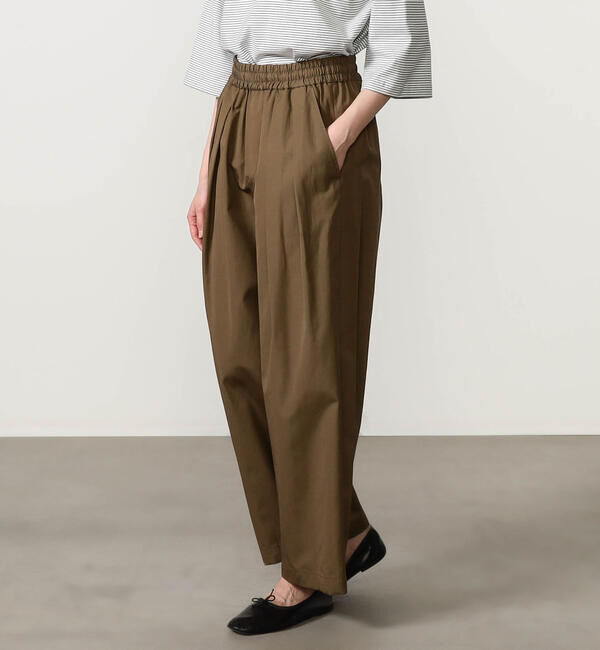  「nicholson & nicholson | 〈別注〉ワイドドローコードパンツ WOMEN」|チノ|