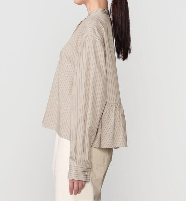 「nicholson & nicholson | 〈別注〉 コットン バックギャザーブラウス WOMEN」|シャツ・ブラウス|