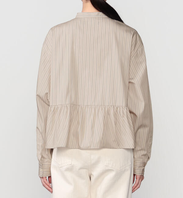  「nicholson & nicholson | 〈別注〉 コットン バックギャザーブラウス WOMEN」|シャツ・ブラウス|