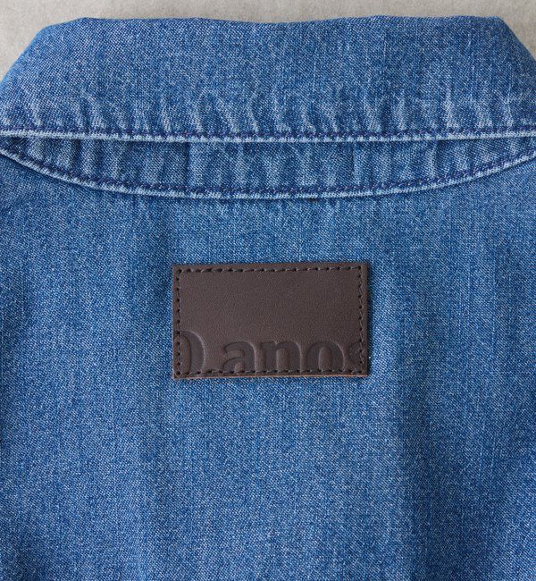  「【ボウタイ付き】Q.anos マルチウェイデニムシャツ」|シャツ・ブラウス|