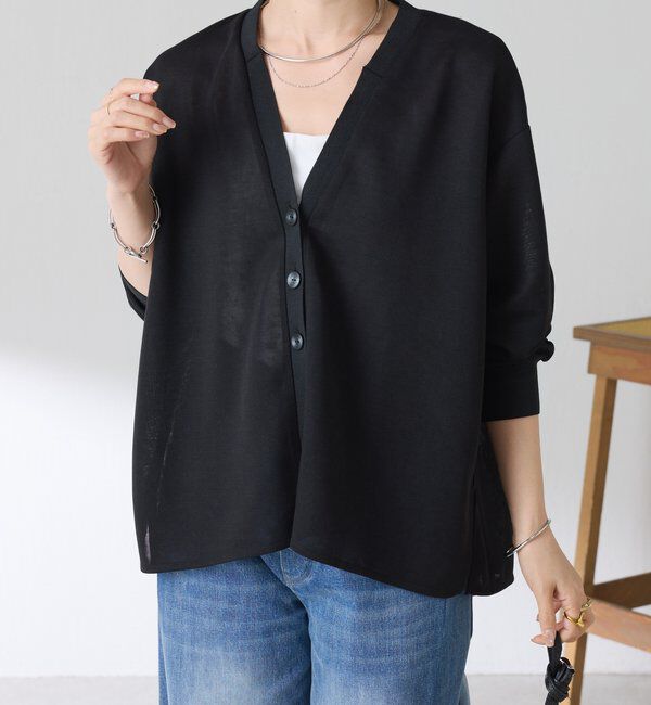  「【セットアップアイテム】シアーダンボールカーディガン」|Tシャツ・カットソー|