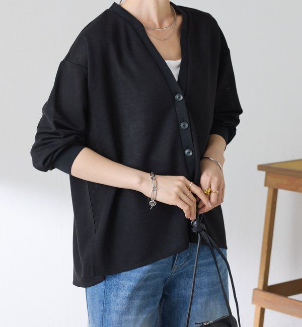  「【セットアップアイテム】シアーダンボールカーディガン」|Tシャツ・カットソー|