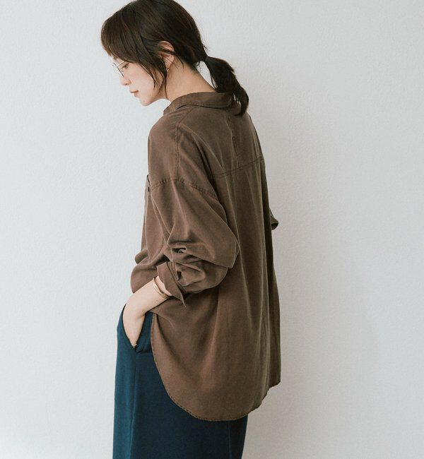  「【セットアップ可】ガーメントダイワークシャツ」|シャツ・ブラウス|
