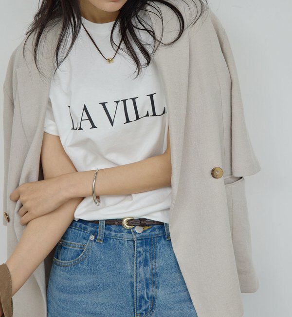  「ロゴTシャツ【La villa】」|Tシャツ・カットソー|